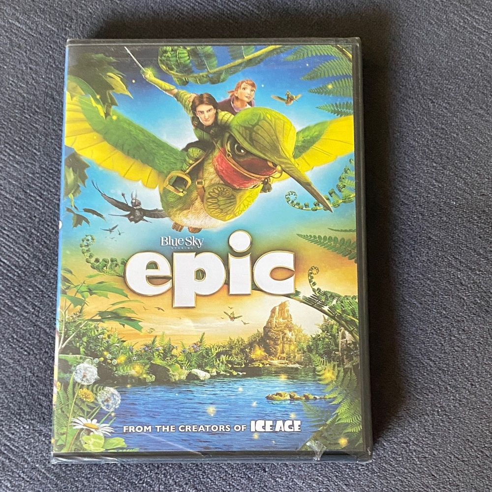 Blue Sky Epic DVD with Green and Blue Cover